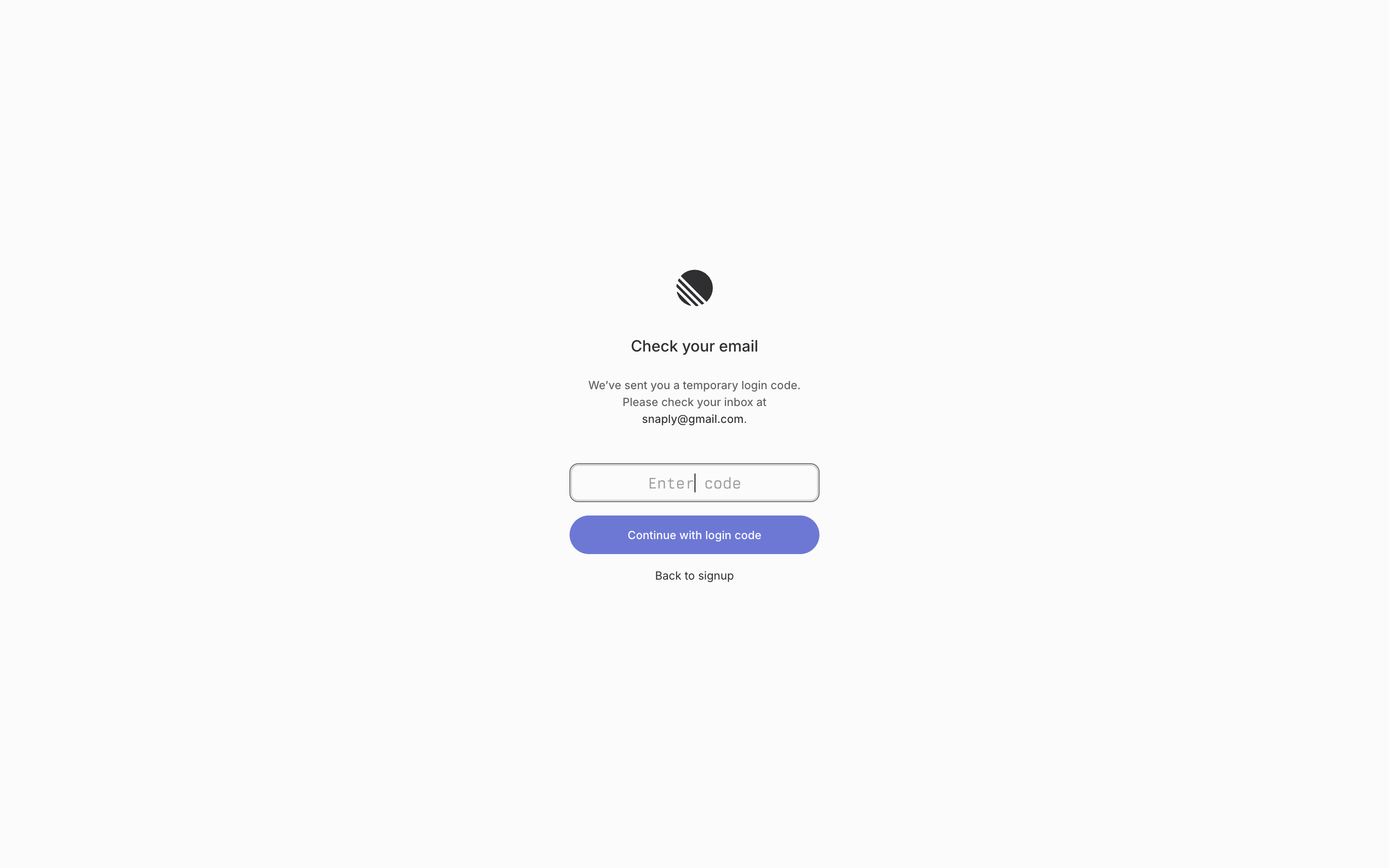 Linear — check-email-confirm screenshot