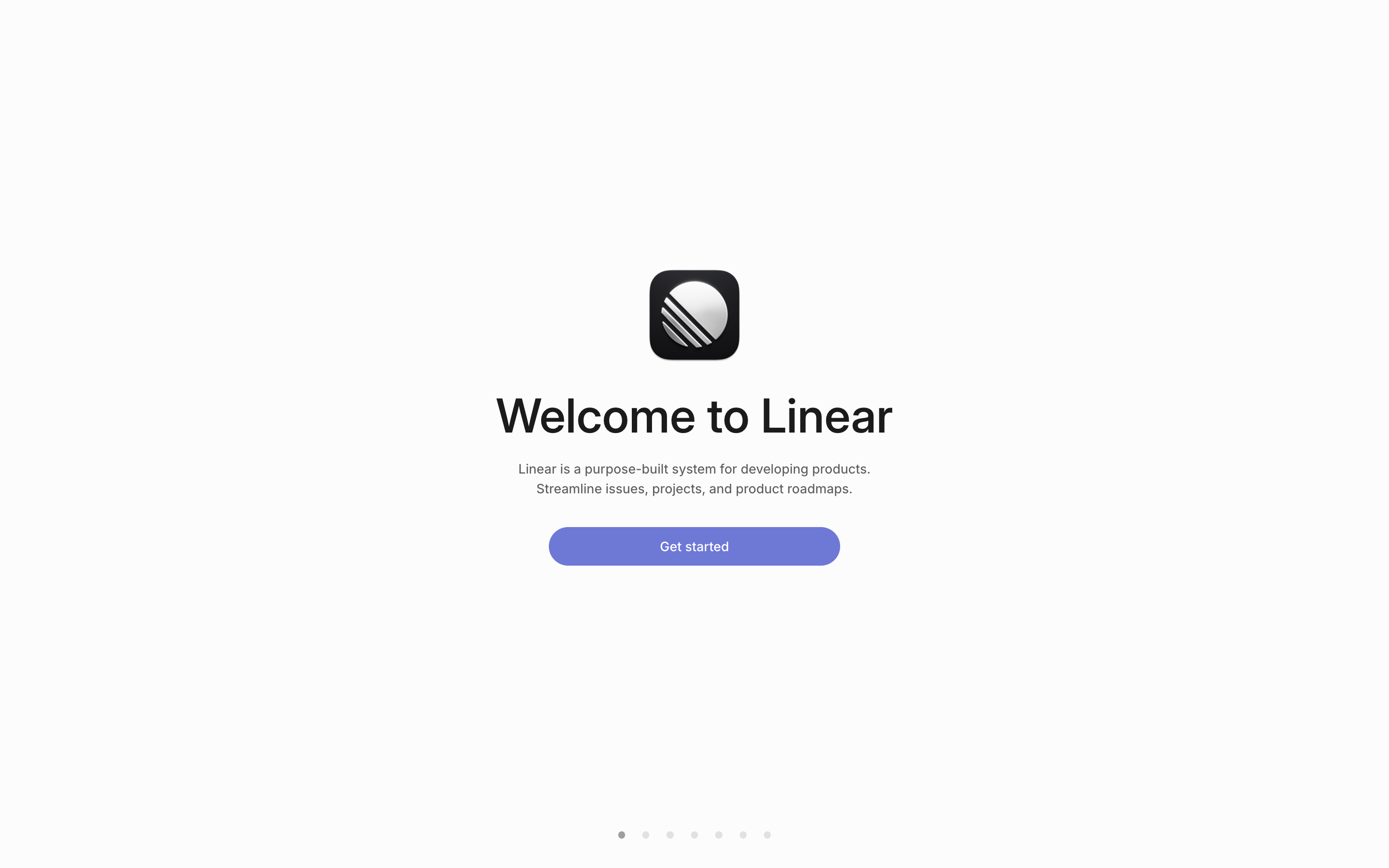 Linear — welcome-to-linear screenshot
