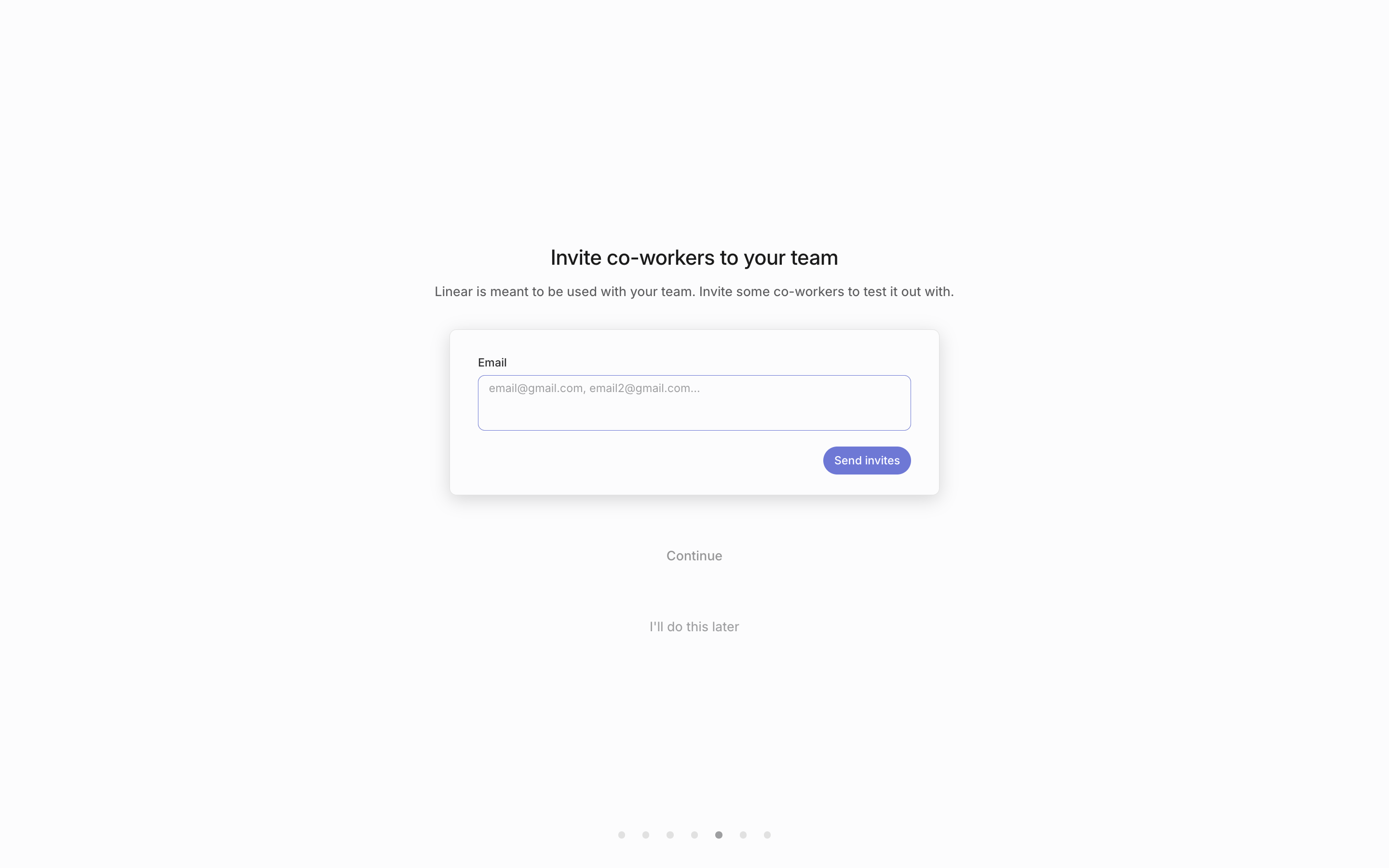 Linear — invite-workers-email screenshot