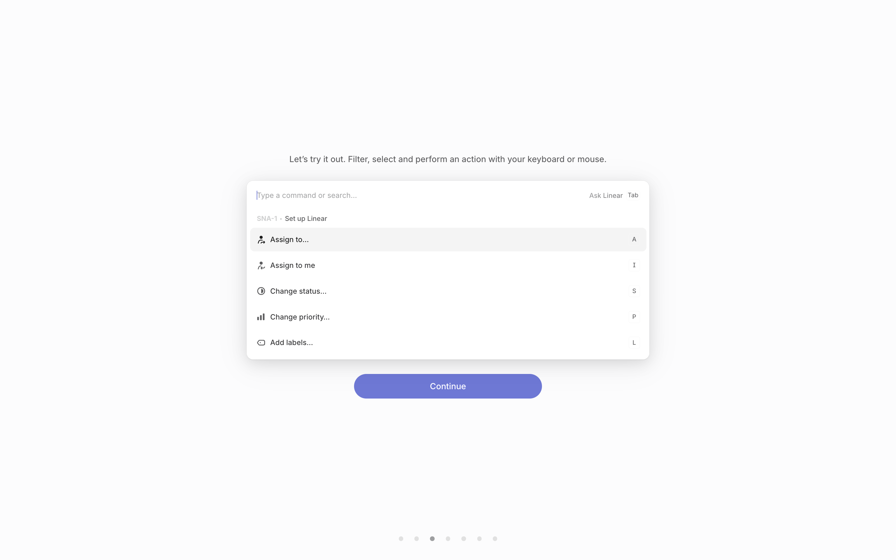 Linear — join-team-list screenshot
