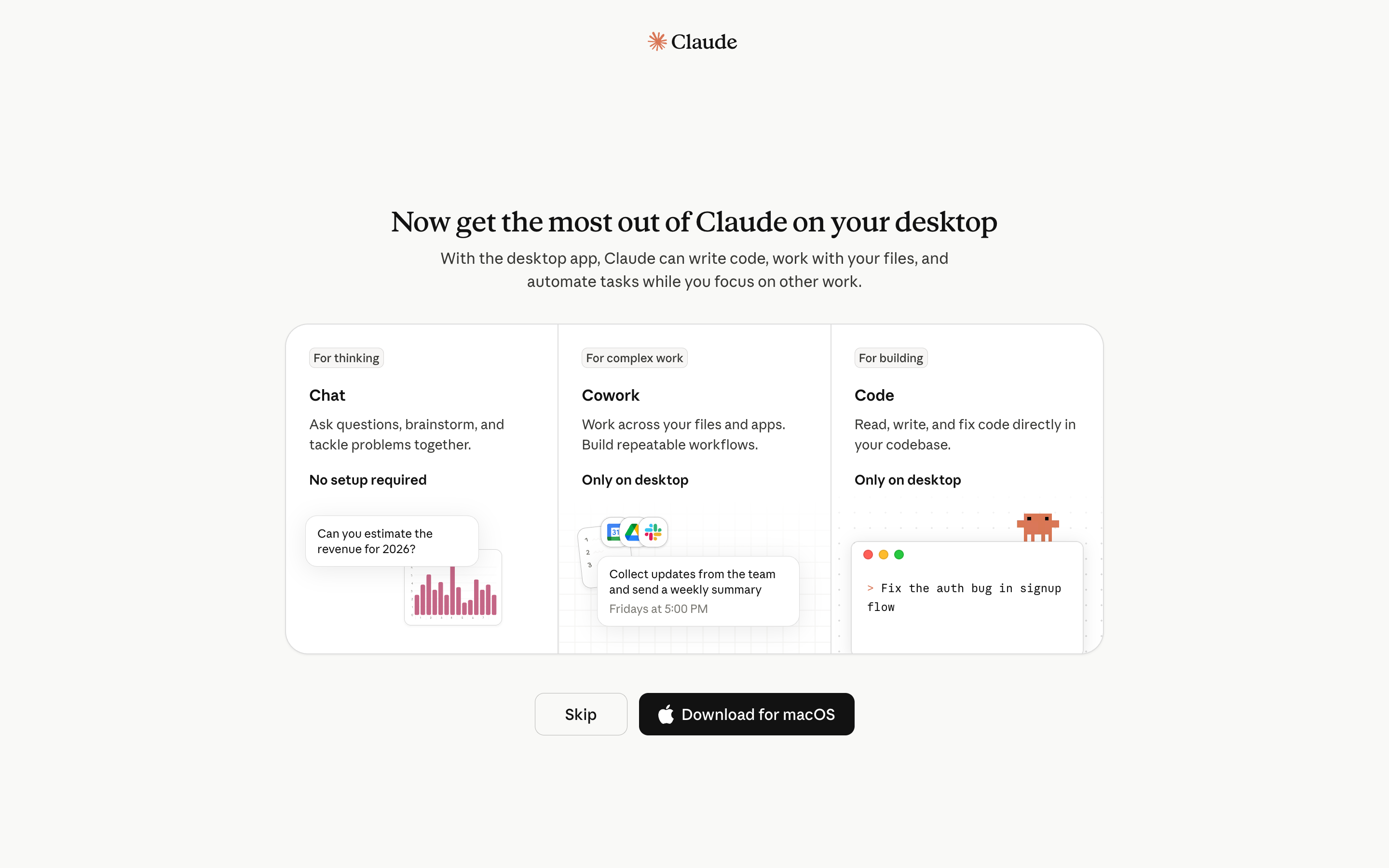 Claude — desktop-download screenshot