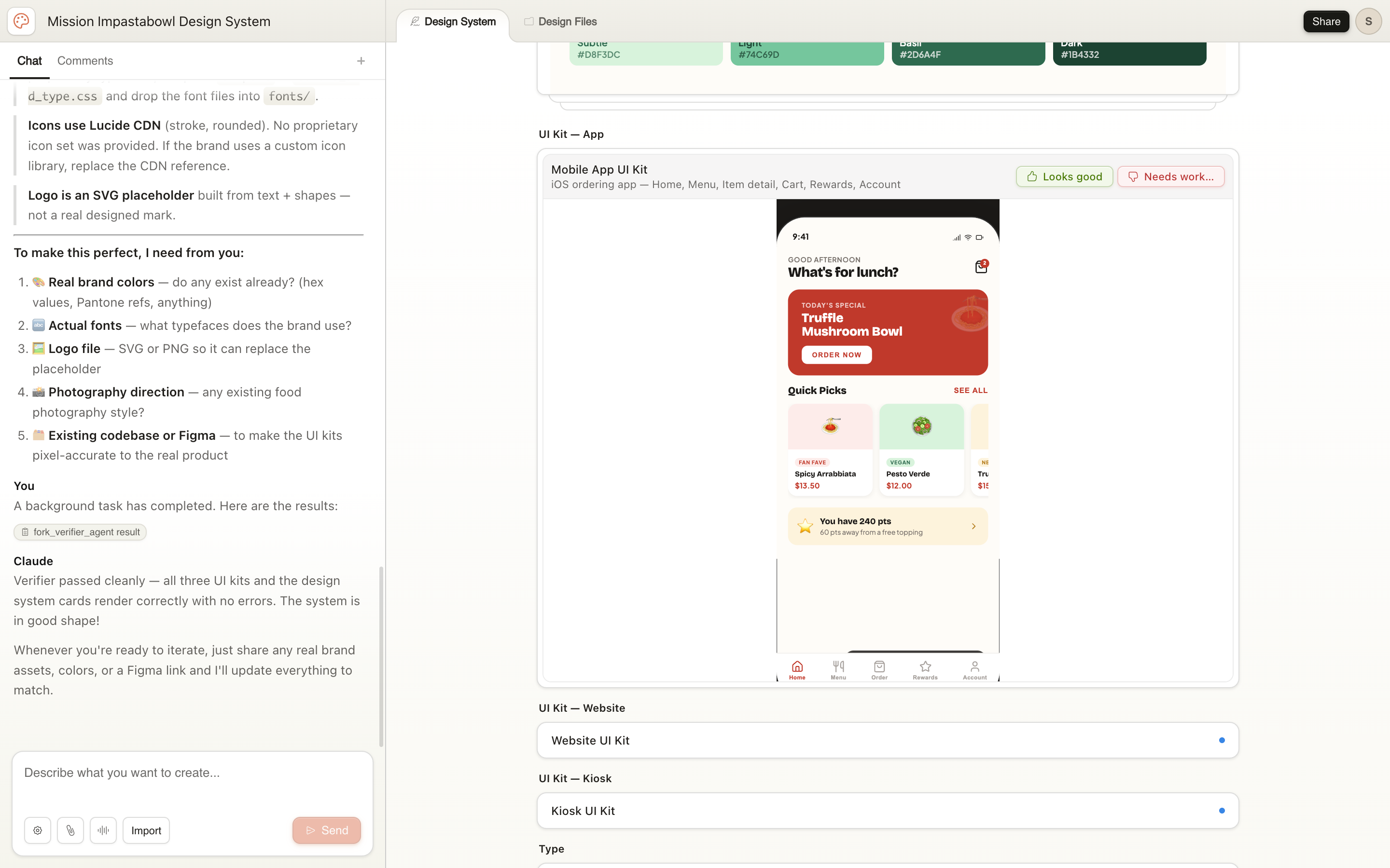Claude Design — website-ui-kit screenshot