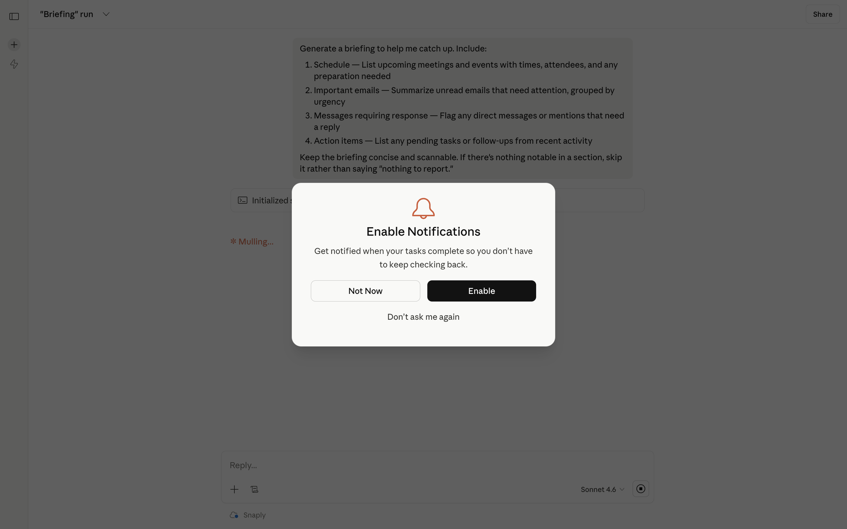 Claude Code — enable-notifications-modal screenshot