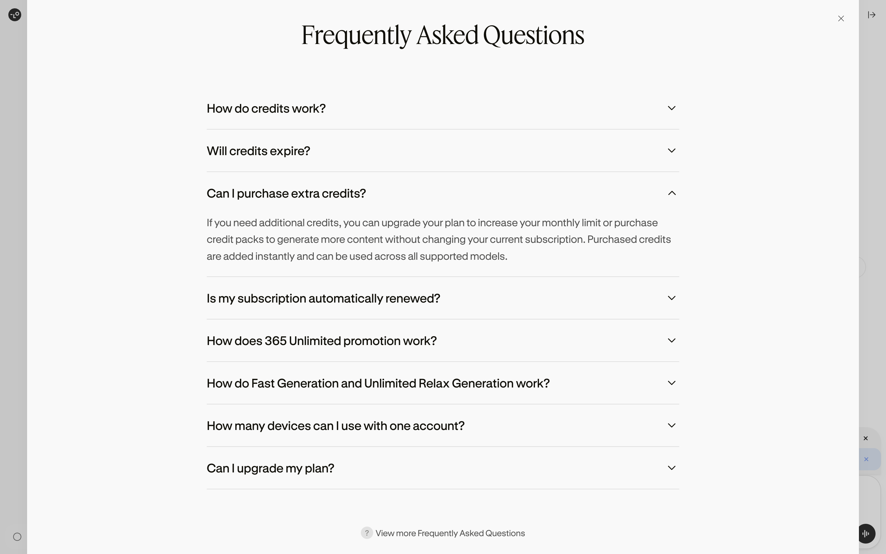 Lovart — faq-accordion screenshot