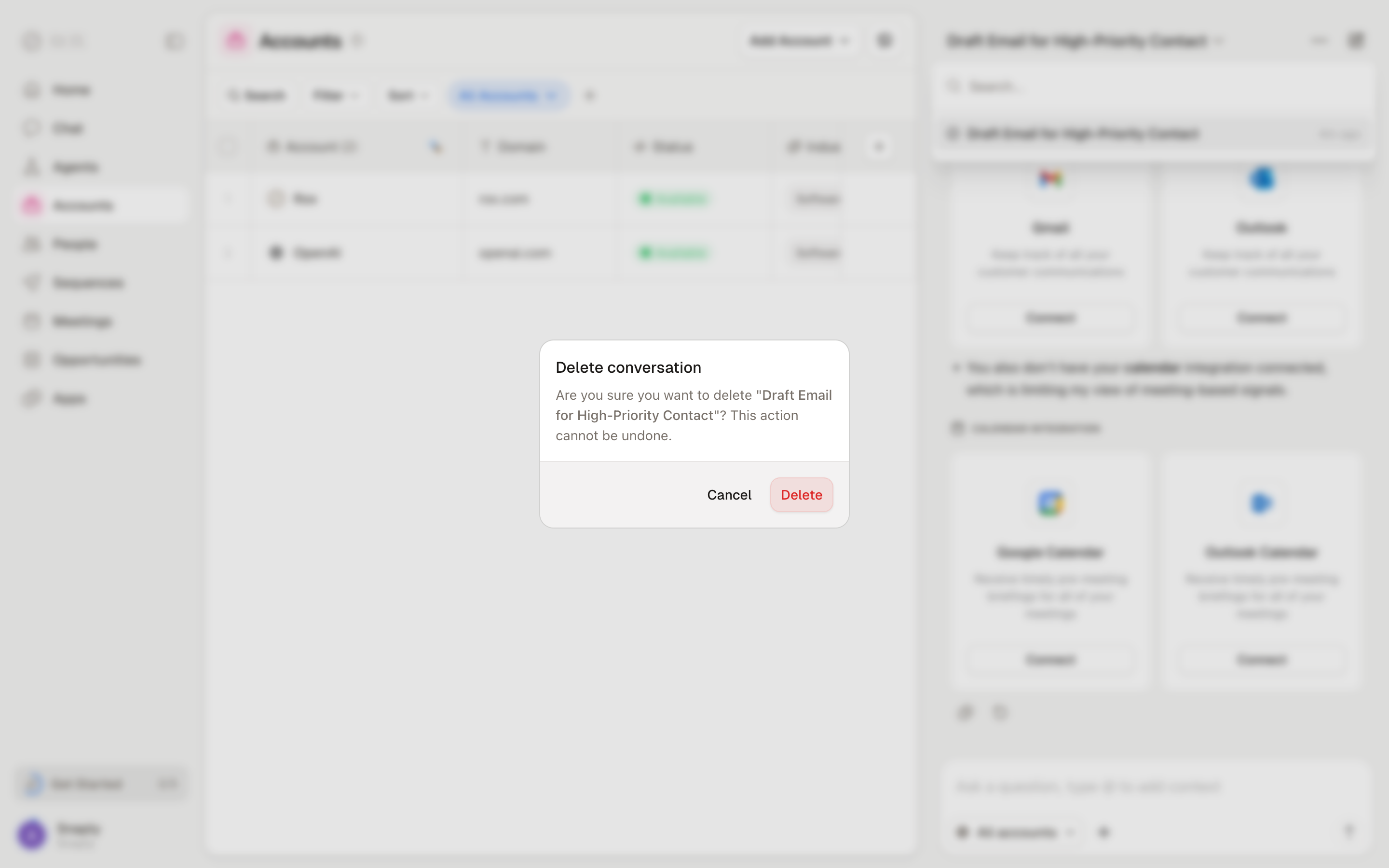 Rox — delete-confirmation screenshot