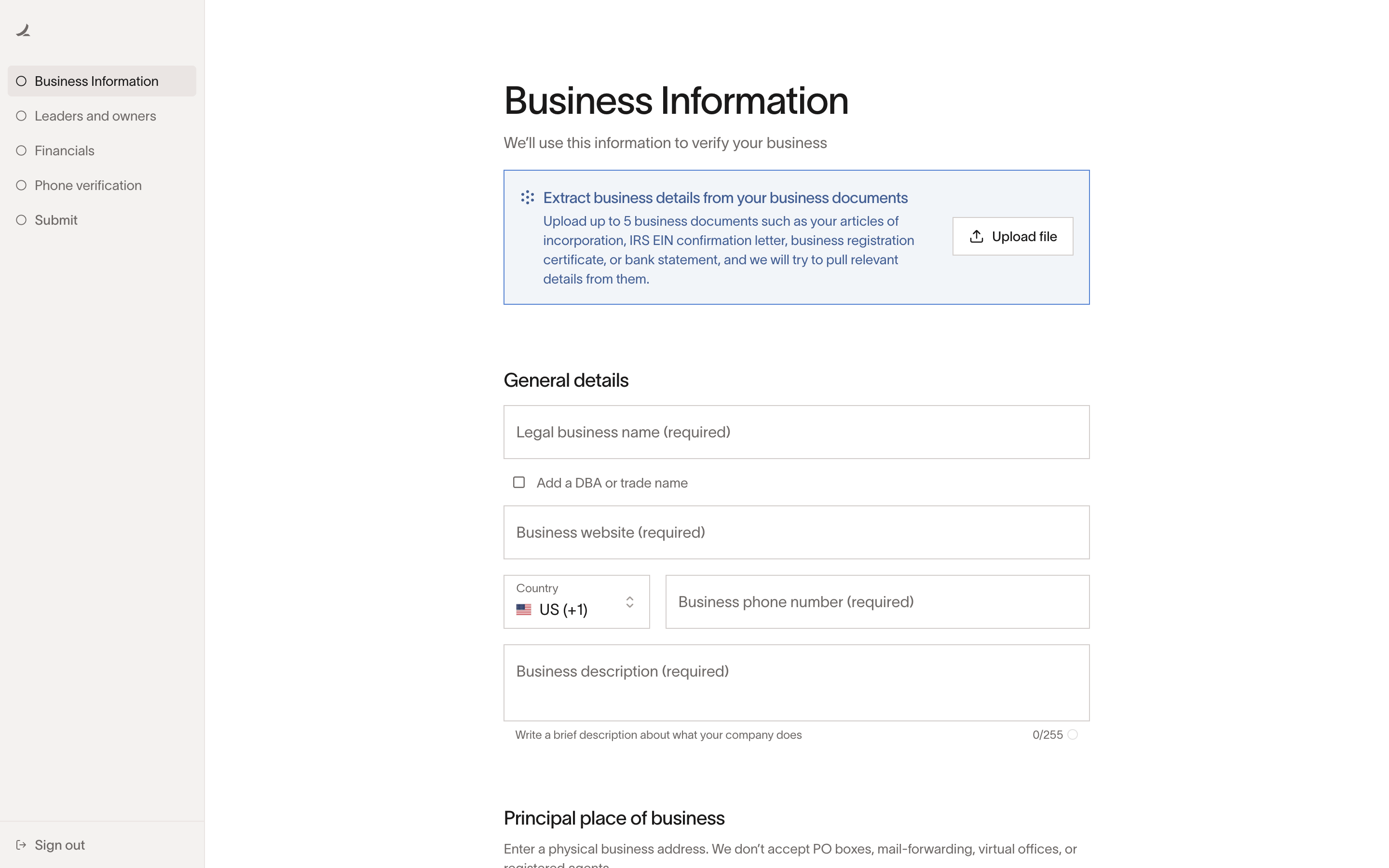 Ramp — business-information screenshot