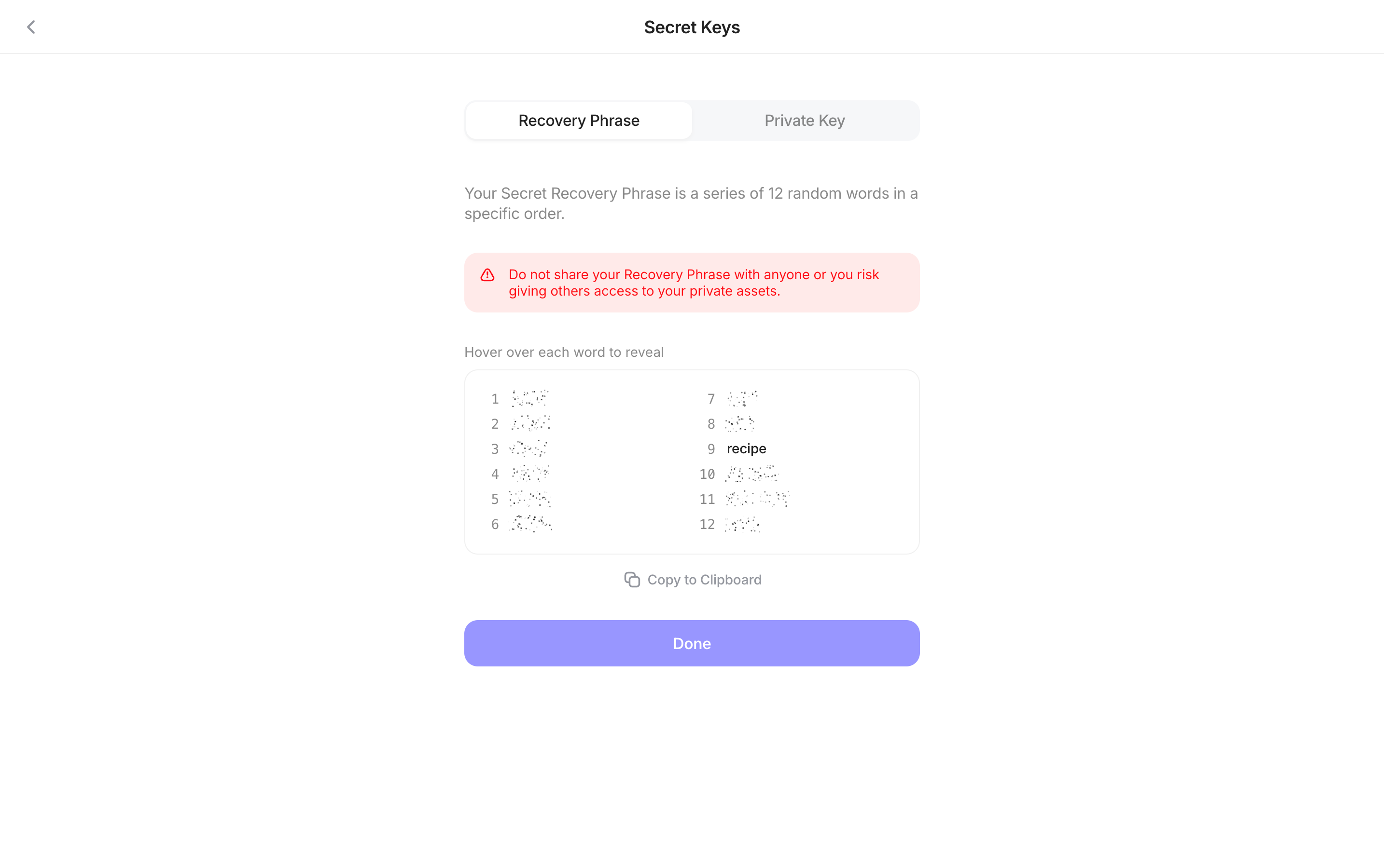Family — secret-recovery-revealed screenshot