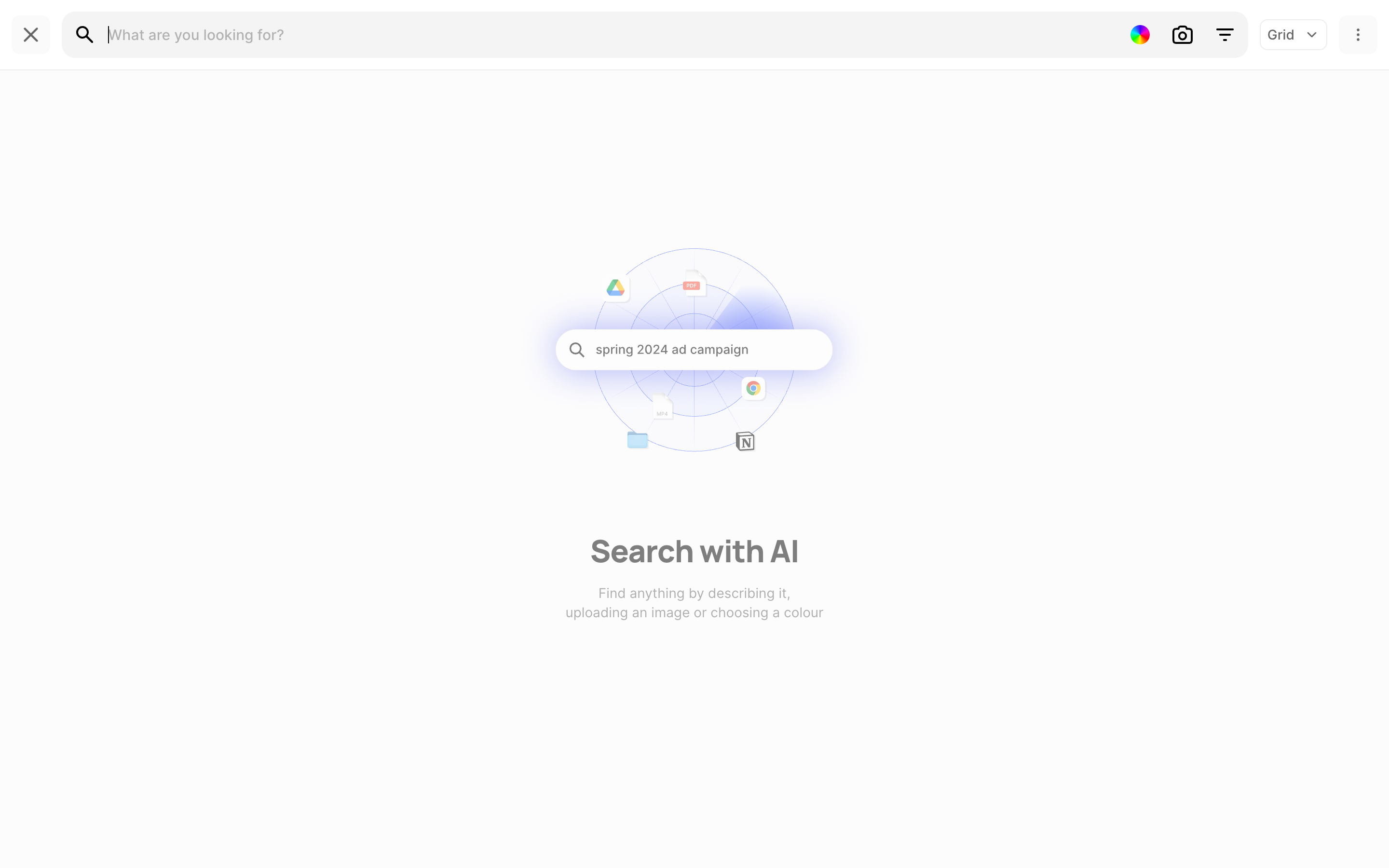 Fabric — ai-search-active screenshot