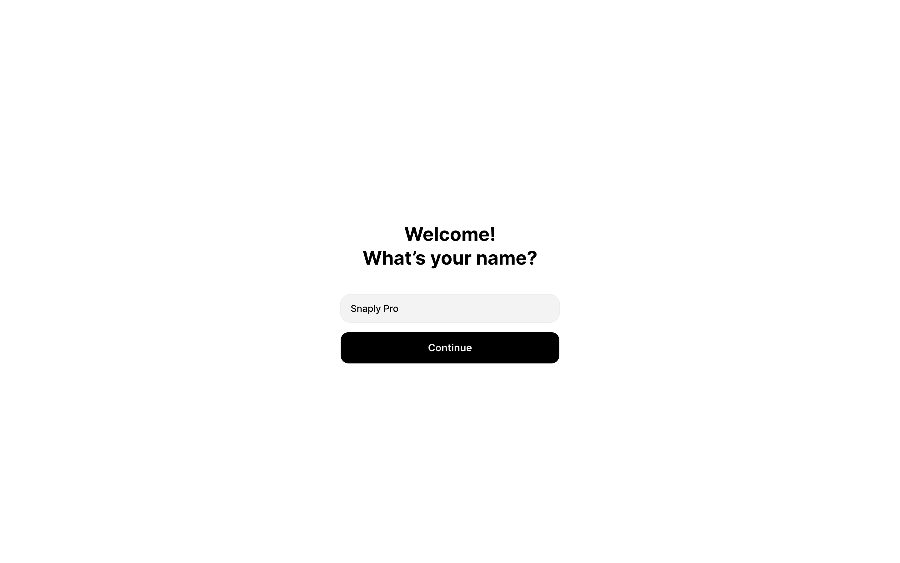 Fabric — profile-name screenshot