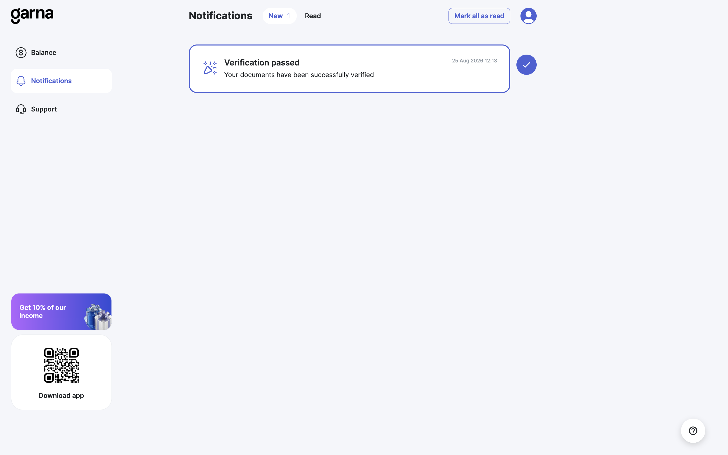 Garna — 2026-08-25T09-21-54.png screenshot